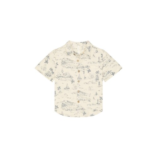 Rylee + Cru 短袖衬衫 revolve小众新款
