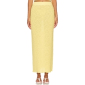 JOSEFINA 半身裙 黄色 SNDYS REVOLVE小众新款