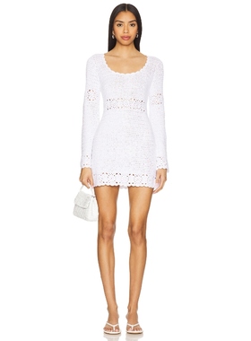 [冬季新品]Show Me Your Mumu JET LAG 裙子 白色REVOLVE小众