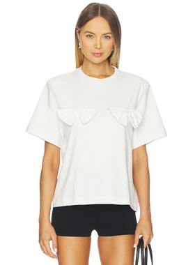 [春季新品]Undress Code EVERLY T恤 白色辣妹风REVOLVE小众新款