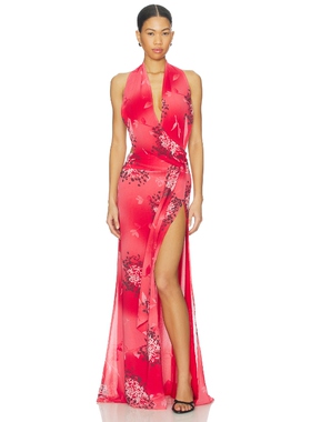 Fait Par Foutch LOLA 裙子 红色REVOLVE小众新款