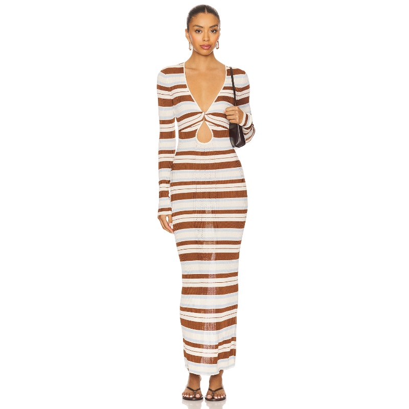 Auteur Studio STEVIE 裙子 棕色REVOLVE小众新款