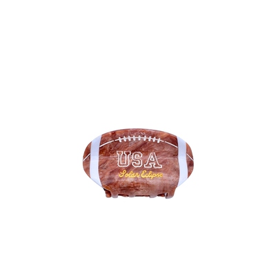 Solar Eclipse Hand-Painted Game Day Footballrevolve小众新款