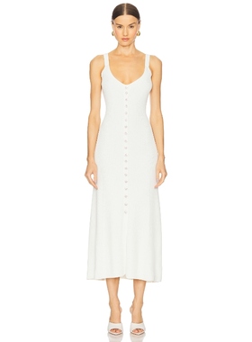 Generation Love SHARON 中长款连衣裙白色REVOLVE