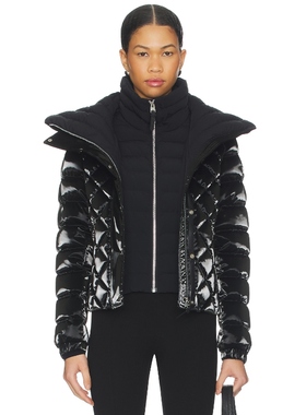 Mackage YVETTE 夹克 黑色REVOLVE小众新款冬季保暖