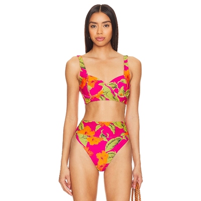 BEACH RIOT PAULINA 比基尼文胸上装REVOLVE小众新款