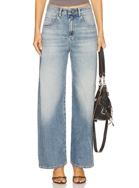 Icon Denim POPPY 阔腿 蓝色 美式复古风REVOLVE小众