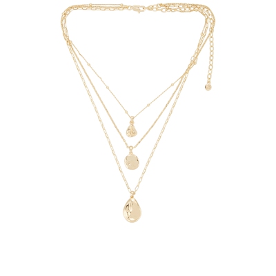 Ettika Circle Flow Layered Necklace Set 26春夏新品 revolve小