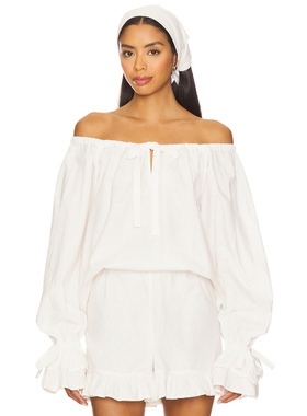 Sleeper CHA-CHA 衬衫 象牙白REVOLVE小众新款