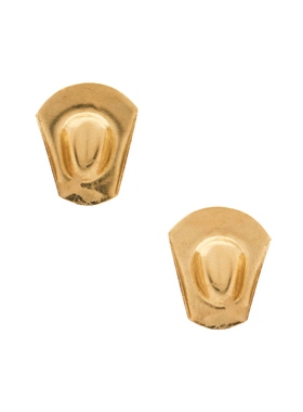 Galley Los Angeles COWGIRL 铆钉耳饰 金属金色 REVOLVE小众新款