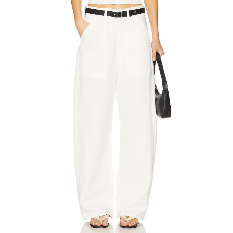 [冬季新品]Citizens of Humanity 工装裤象牙白REVOLVE小众