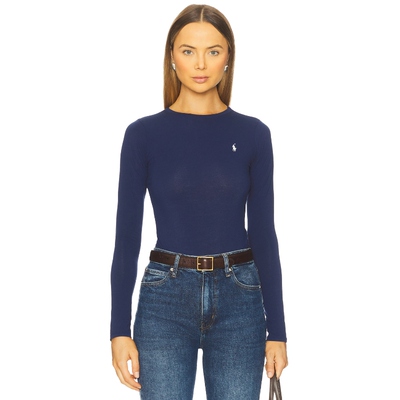 Polo Ralph Lauren Intimates 连体裤修身圆领打底衫REVOLVE新款