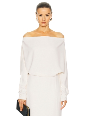 L'Academie KATIA 上装 revolve小众新款 象牙白