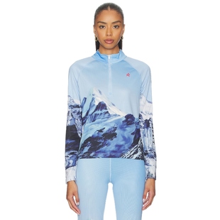 Zip 蓝色REVOLVE小众新款 Moment Top Layer Perfect Base