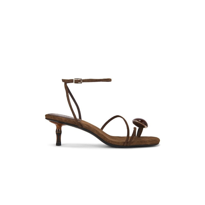 Jeffrey Campbell CARNELIAN 凉鞋 浓咖啡色REVOLVE小众新款