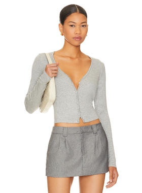 LA Made SWEET V 开衫revolve时尚小众新款冬季保暖