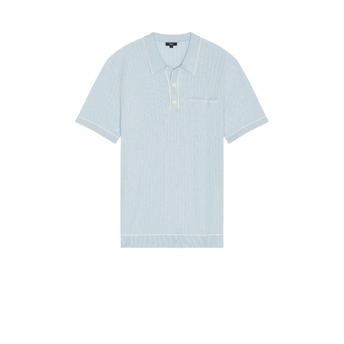 [冬季新品]Rails HARDY 短袖马球衫蓝色POLO衫上衣REVOLVE小众