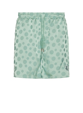 Honor The Gift 威少潮牌 POLKA DOT 短裤 绿色REVOLVE小众新款