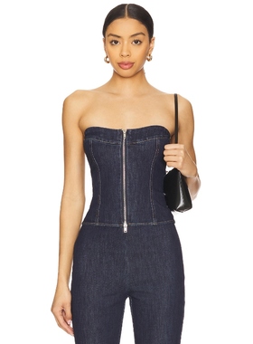 [冬季内搭]BY.DYLN ALIX 紧身衣 蓝色辣妹风REVOLVE小众新款