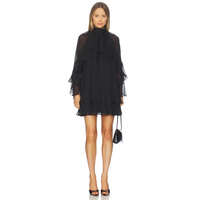 Veronica Beard ADLINGTON 裙子 黑色REVOLVE小众新款