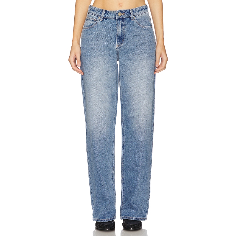 [冬季新品]Abrand 95美式风深蓝色直筒牛仔裤REVOLVE