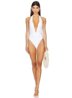 Tularosa ARLET 一件式泳装 白色 y2k辣妹风 REVOLVE小众新款