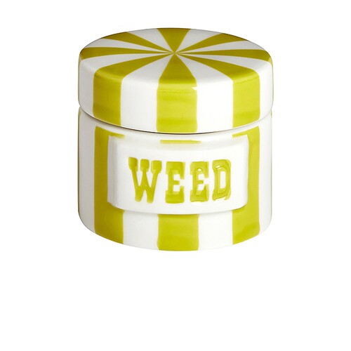 Jonathan Adler Vice Weed Canister  绿色 秋冬新品REVOLVE