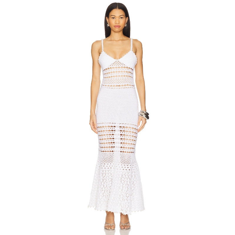 retrofete BELIZE 裙子 白色 性感礼服REVOLVE小众新款