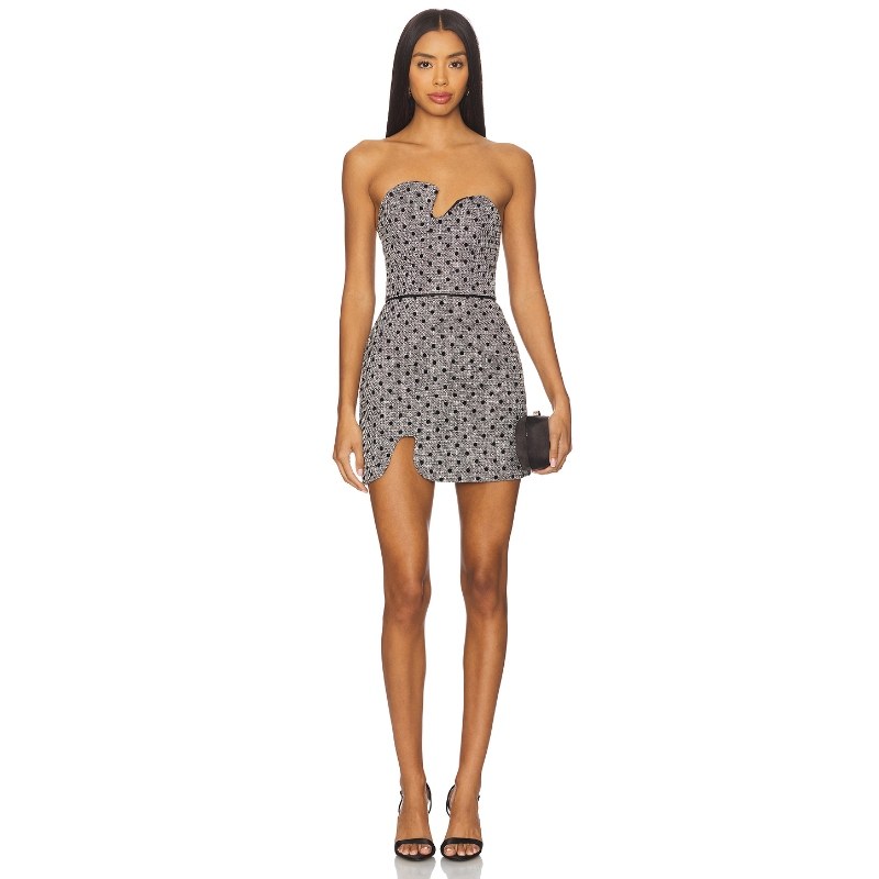 [冬季新品]Amanda Uprichard PUZZLE 裙子 黑色、白色REVOLVE小众,女装/女士精品,连衣裙,淘宝优惠券,粉丝福利购,淘宝优惠卷