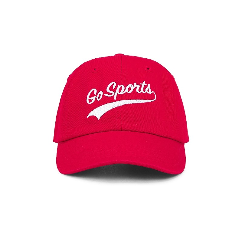Favorite Daughter GO SPORTS 棒球帽红色REVOLVE新款