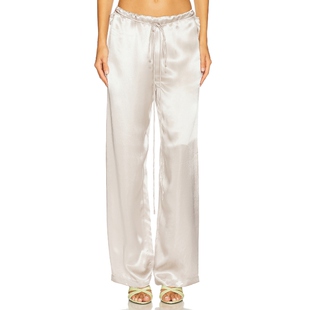 Tyler McGillivary 长裤 银色、 美式休revolve小众新款