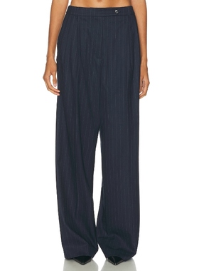 SANS FAFF ATLAS 长裤 藏青色 美式休闲风REVOLVE小众新款