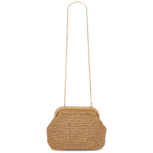 Nikki Beach KARLA 手拿包 棕黄色REVOLVE小众新款