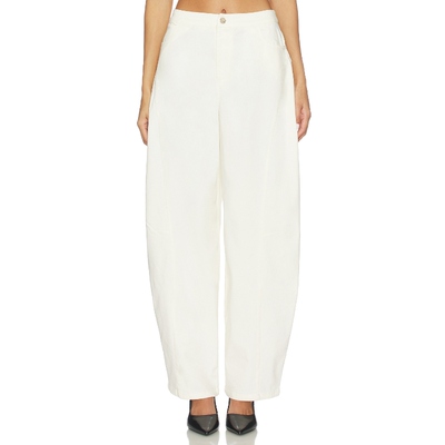 WeWoreWhat TROUSER 长裤 象牙白 美式休闲风REVOLVE小众新款