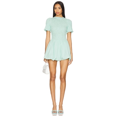 Apres Studio BUBBLE 裙子 薄荷色REVOLVE小众新款
