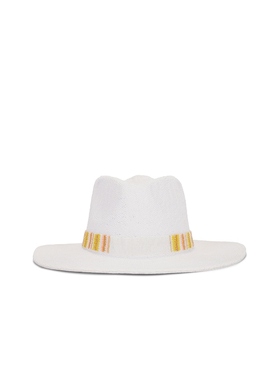 Nikki Beach KAYLEE 软呢帽 白色REVOLVE小众新款