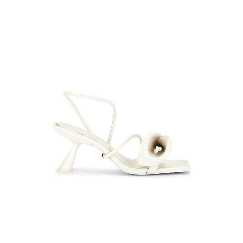 Cult Gaia RIA 凉鞋 白色 性感女款REVOLVE小众新款