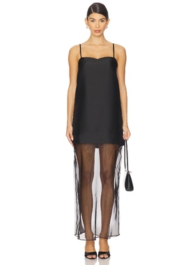 Line & Dot ISABEAU 裙子 黑色REVOLVE小众新款