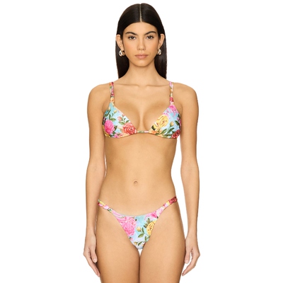 Agua Bendita 比基尼文胸上装 Baby BlueREVOLVE小众新款