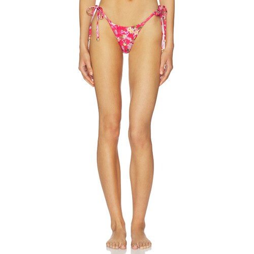 PatBO Peony Print Bikini Bottom 26春夏新品 revolve小众新款