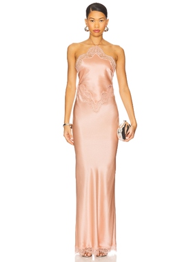 [春季新品]retrofete EVERLY 裙子粉红胭脂系列 性感礼服 REVOLVE