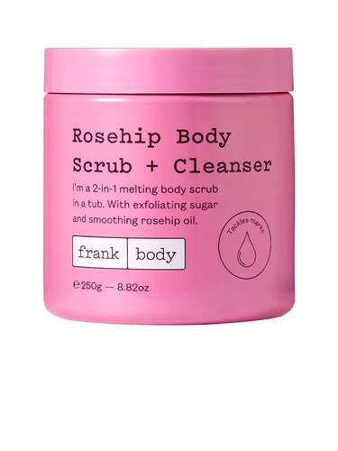 frank body Rosehip Body Scrub + Cleanser 250g 26春夏新品 rev