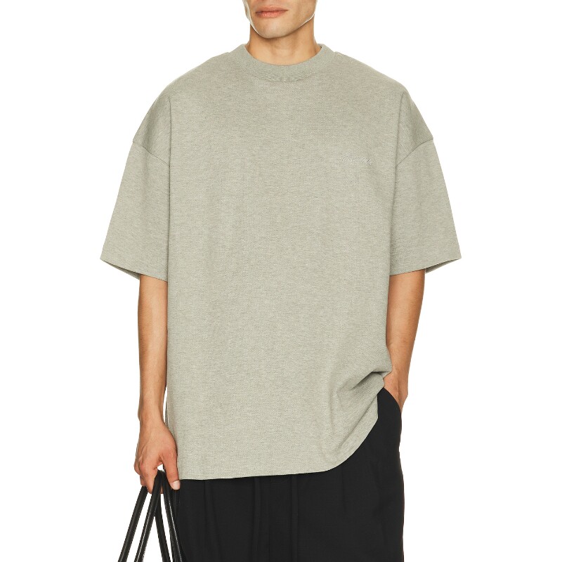 Fear of God ESSENTIALS灰色上装圆领简约T恤早秋新品REVOLVE