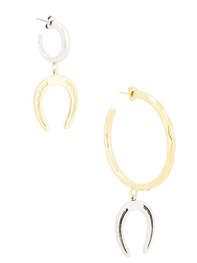 Isabel Marant ASYMMETRIC 垂褶耳饰 revolve小众新款