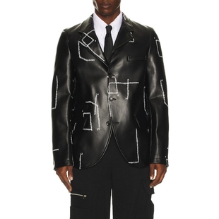 BLACK GARCONS FILIP PAGOWSKI 黑色REVOLVE小众 COMME 西装 des