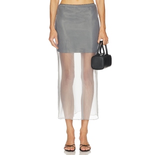 半身裙REVOLVE小众新款 Line DENMAN Dot