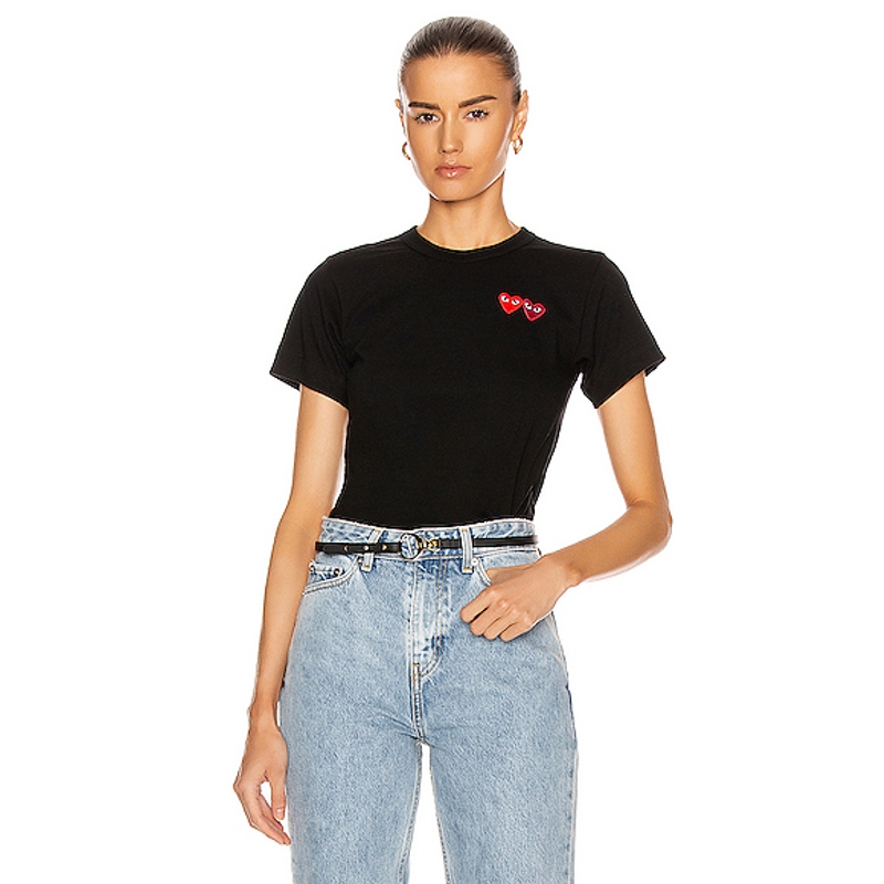 COMME des GARCONS PLAY  CDG 川久保玲T恤REVOLVE时尚小众新款