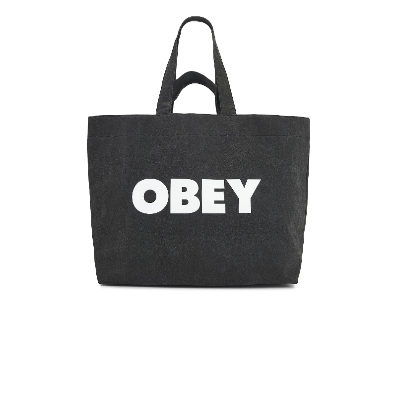 Obey PIGMENT DYED 手提包 黑色REVOLVE小众新款