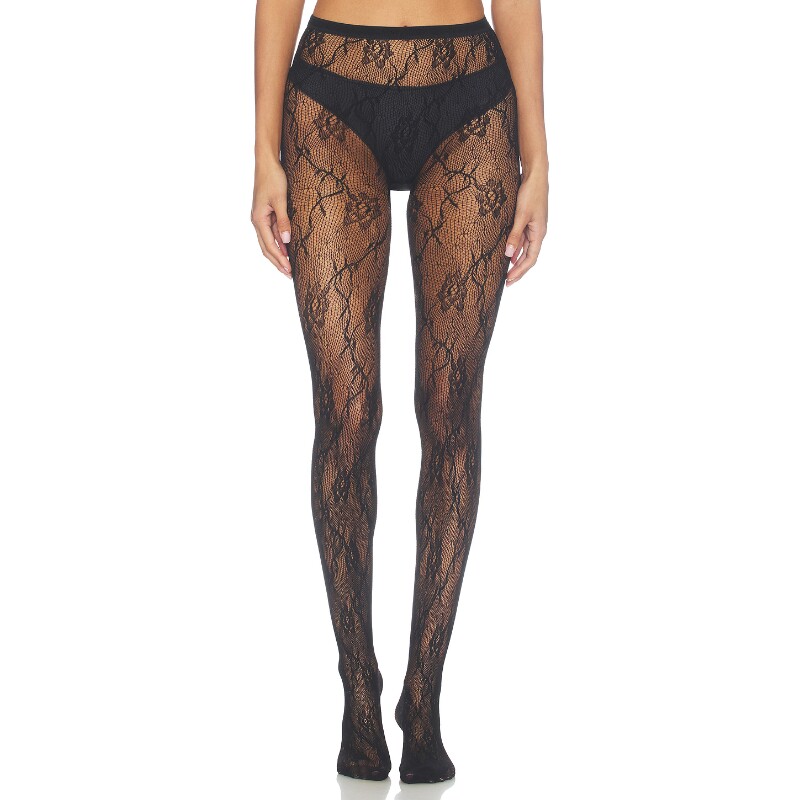 SWEDISH STOCKINGS NOVA 蕾丝紧身裤 黑色 秋冬新品REVOLVE