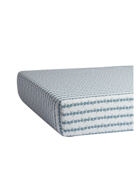 Parachute Percale Crib Sheet 蓝色 REVOLVE小众新款